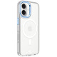 Skaidrus (Mėlynas) dėklas Apple iPhone 17 telefonui "Tactical MagForce 2.0 Cover"