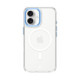 Skaidrus (Mėlynas) dėklas Apple iPhone 17 telefonui "Tactical MagForce 2.0 Cover"