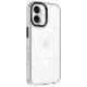 Skaidrus (Juodas) dėklas Apple iPhone 17 telefonui "Tactical MagForce 2.0 Cover"