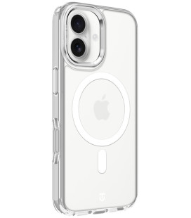 Skaidrus (Sidabrinės spalvos) dėklas Apple iPhone 17 telefonui "Tactical MagForce 2.0 Cover"