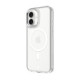 Skaidrus (Sidabrinės spalvos) dėklas Apple iPhone 17 telefonui "Tactical MagForce 2.0 Cover"