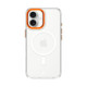 Skaidrus (Oranžinis) dėklas Apple iPhone 17 telefonui "Tactical MagForce 2.0 Cover"