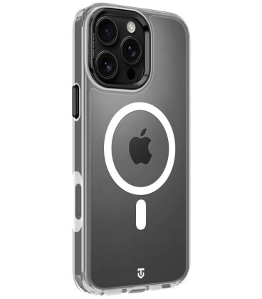 Skaidrus (Juodas) dėklas Apple iPhone 16 Pro Max telefonui "Tactical MagForce 2.0 Cover"