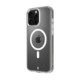 Skaidrus (Sidabrinės spalvos) dėklas Apple iPhone 16 Pro Max telefonui "Tactical MagForce 2.0 Cover"