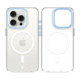 Skaidrus (Mėlynas) dėklas Apple iPhone 15 Pro telefonui "Tactical MagForce 2.0 Cover"