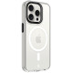Skaidrus (Juodas) dėklas Apple iPhone 15 Pro telefonui "Tactical MagForce 2.0 Cover"