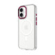 Skaidrus (Burgundy) dėklas Apple iPhone 17 telefonui "Tactical MagForce 2.0 Cover"