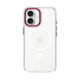 Skaidrus (Burgundy) dėklas Apple iPhone 17 telefonui "Tactical MagForce 2.0 Cover"