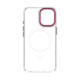 Skaidrus (Burgundy) dėklas Apple iPhone 17 telefonui "Tactical MagForce 2.0 Cover"