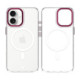 Skaidrus (Burgundy) dėklas Apple iPhone 17 telefonui "Tactical MagForce 2.0 Cover"