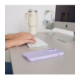 Matinis levandos spalvos dėklas Apple iPhone 17 telefonui "Tech-Protect MagPeak Magsafe CC"