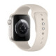 (Starlight) apyrankė Apple Watch 8 / 9 / 10 / 11 / 12 / SE / Ultra (44 / 45 / 46 / 49 mm) "Tech-Protect Silicone"