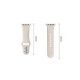 (Starlight) apyrankė Apple Watch 8 / 9 / 10 / 11 / 12 / SE / Ultra (44 / 45 / 46 / 49 mm) "Tech-Protect Silicone"