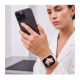 (Starlight) apyrankė Apple Watch 8 / 9 / 10 / 11 / 12 / SE / Ultra (44 / 45 / 46 / 49 mm) "Tech-Protect Silicone"