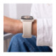 (Starlight) apyrankė Apple Watch 8 / 9 / 10 / 11 / 12 / SE / Ultra (44 / 45 / 46 / 49 mm) "Tech-Protect Silicone"