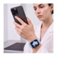 Mėlyna (Blue Jeans) apyrankė Apple Watch 8 / 9 / 10 / 11 / 12 / SE / Ultra (44 / 45 / 46 / 49 mm) "Tech-Protect Silicone"