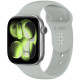 Pilka apyrankė Apple Watch 8 / 9 / 10 / 11 / 12 / SE / Ultra (44 / 45 / 46 / 49 mm) "Tech-Protect Silicone"