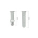 Pilka apyrankė Apple Watch 8 / 9 / 10 / 11 / 12 / SE / Ultra (44 / 45 / 46 / 49 mm) "Tech-Protect Silicone"
