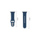 Mėlyna (Navy Blue) apyrankė Apple Watch 8 / 9 / 10 / 11 / 12 / SE / Ultra (44 / 45 / 46 / 49 mm) "Tech-Protect Silicone"