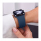 Mėlyna (Navy Blue) apyrankė Apple Watch 8 / 9 / 10 / 11 / 12 / SE / Ultra (44 / 45 / 46 / 49 mm) "Tech-Protect Silicone"