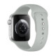 Pilka apyrankė Apple Watch 8 / 9 / 10 / 11 / 12 / SE (40 / 41 / 42 mm) laikrodžiui "Tech-Protect Silicone"