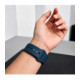 Mėlyna (Navy Blue) apyrankė Apple Watch 8 / 9 / 10 / 11 / 12 / SE (40 / 41 / 42 mm) laikrodžiui "Tech-Protect Silicone"