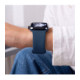 Mėlyna (Navy Blue) apyrankė Apple Watch 8 / 9 / 10 / 11 / 12 / SE (40 / 41 / 42 mm) laikrodžiui "Tech-Protect Silicone"