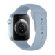 Mėlyna (Blue Jeans) apyrankė Apple Watch 8 / 9 / 10 / 11 / 12 / SE (40 / 41 / 42 mm) laikrodžiui "Tech-Protect Silicone"