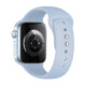Šviesiai mėlyna apyrankė Apple Watch 8 / 9 / 10 / 11 / 12 / SE (40 / 41 / 42 mm) laikrodžiui "Tech-Protect Silicone"