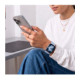 Šviesiai mėlyna apyrankė Apple Watch 8 / 9 / 10 / 11 / 12 / SE (40 / 41 / 42 mm) laikrodžiui "Tech-Protect Silicone"