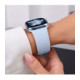 Šviesiai mėlyna apyrankė Apple Watch 8 / 9 / 10 / 11 / 12 / SE (40 / 41 / 42 mm) laikrodžiui "Tech-Protect Silicone"