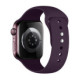 Raudona (Deep Burgundy) apyrankė Apple Watch 8 / 9 / 10 / 11 / 12 / SE (40 / 41 / 42 mm) laikrodžiui "Tech-Protect Silicone"
