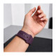 Raudona (Deep Burgundy) apyrankė Apple Watch 8 / 9 / 10 / 11 / 12 / SE (40 / 41 / 42 mm) laikrodžiui "Tech-Protect Silicone"