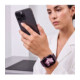 Raudona (Deep Burgundy) apyrankė Apple Watch 8 / 9 / 10 / 11 / 12 / SE (40 / 41 / 42 mm) laikrodžiui "Tech-Protect Silicone"