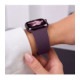 Raudona (Deep Burgundy) apyrankė Apple Watch 8 / 9 / 10 / 11 / 12 / SE (40 / 41 / 42 mm) laikrodžiui "Tech-Protect Silicone"