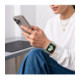Žalia (Pistachio) apyrankė Apple Watch 8 / 9 / 10 / 11 / 12 / SE (40 / 41 / 42 mm) laikrodžiui "Tech-Protect Silicone"