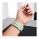 Žalia (Pistachio) apyrankė Apple Watch 8 / 9 / 10 / 11 / 12 / SE (40 / 41 / 42 mm) laikrodžiui "Tech-Protect Silicone"