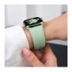 Žalia (Pistachio) apyrankė Apple Watch 8 / 9 / 10 / 11 / 12 / SE (40 / 41 / 42 mm) laikrodžiui "Tech-Protect Silicone"