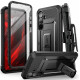 Juodas dėklas Samsung Galaxy S26 FE telefonui "Supcase Unicorn Beetle Pro"