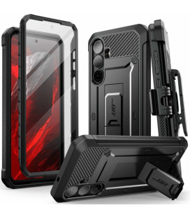 Juodas dėklas Samsung Galaxy S26 FE telefonui "Supcase Unicorn Beetle Pro"