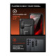 Juodas dėklas Samsung Galaxy S26 FE telefonui "Supcase Unicorn Beetle Pro"