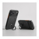 Matinis juodas dėklas Apple iPhone 17 Pro Max / 18 Pro Max telefonui "Tech-Protect MagAir Stand Magsafe CC"