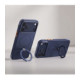 Matinis mėlynas dėklas Apple iPhone 17 Pro / 18 Pro telefonui "Tech-Protect MagAir Stand Magsafe CC"
