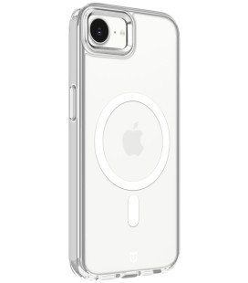 Skaidrus (Sidabrinės spalvos) dėklas Apple iPhone 16E / 17E telefonui "Tactical MagForce 2.0 Cover"