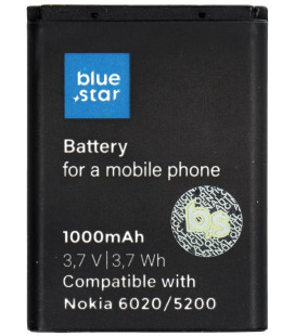 Baterija Nokia 6020 / 5200 / 5300 / 3220 / 5140 1000 mAh Blue Star Premium