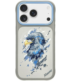 NIMMY dėklas EAGLE, suderinamas su MagSafe, skirtas IPHONE 18 Pro Max/17 Pro Max, pilkas