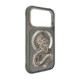 NIMMY dėklas MAGNETIC FANTASY ANIMAL DRAGON, suderinamas su MagSafe, skirtas IPHONE 18 Pro Max/17 Pro Max, pilkas