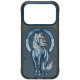 NIMMY dėklas MAGNETIC FANTASY ANIMAL UNICORN, suderinamas su MagSafe, skirtas IPHONE 18 Pro Max/17 Pro Max, mėlynas