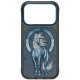 NIMMY dėklas MAGNETIC FANTASY ANIMAL UNICORN, suderinamas su MagSafe, skirtas IPHONE 18 Pro/17 Pro, mėlynas