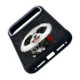 NIMMY dėklas BIG EYED GIANT PANDA, skirtas IPHONE 18 Pro Max/17 Pro Max, juodas